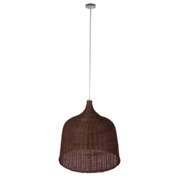 Φωτιστικό Οροφής Bahamas 01369 1xΕ27 Φ60x60cm Dark-Brown GloboStar