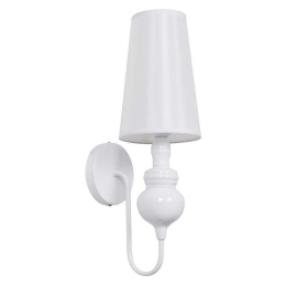 Φωτιστικό Τοίχου - Απλίκα Laura 01499 1xE27 Φ15cm 15x21x48cm White GloboStar