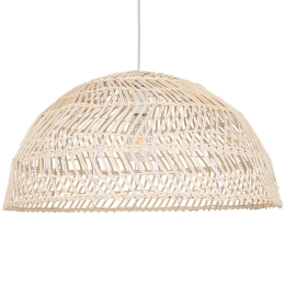 Φωτιστικό Οροφής Comores 01728 Φ60x29cm 1xE27 Beige GloboStar