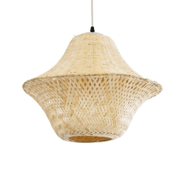 Φωτιστικό Οροφής Κρεμαστό Juniper 01737 Boho 1xE27 IP20 45x40cm Beige GloboStar
