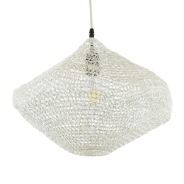 Φωτιστικό Οροφής Kentucky 01862 Φ40x30cm 1xE27 Ecru GloboStar