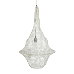 Φωτιστικό Οροφής Kentucky 01874 Φ50x90cm 1xE27 IP20 Ecru GloboStar