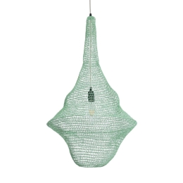 Φωτιστικό Οροφής Kentucky 01876 Φ50x90cm 1xE27 IP20 Turquoise GloboStar