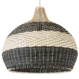 Φωτιστικό Οροφής Barbados Boho 01947 Φ60x60cm 1xE27 Beige-Olive GloboStar