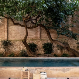 Χαλί Tres Stripes Black Outdoor Nanimarquina-Elisa Padron 170X240cm
