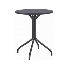 Τραπέζι Κήπου Tino 02-00-0683 Φ60x74cm Black