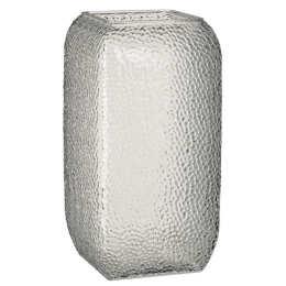 Βάζο Kars 02.1134293 14x14x25cm Γυάλινο Clear Γυαλί