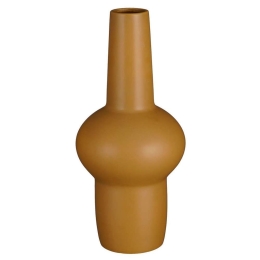 Βάζο 02.1146206 16,5x36cm Πορσελάνη Ochre Πορσελάνη
