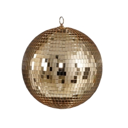 Χριστουγεννιάτικη Μπάλα Disco Mirror 02.1162293 25cm Champagne