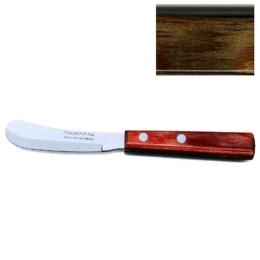 Μαχαίρι Βουτύρου 020.21117.493 7,5cm Inox-Brown Ατσάλι,Polywood