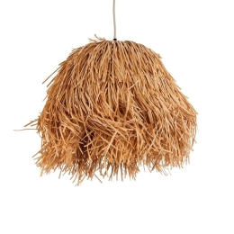 Φωτιστικό Οροφής Κρεμαστό Guadeloupe 02154 Boho 1xE27 IP20 50x40cm Brown GloboStar