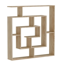 Βιβλιοθήκη Nardy 049-000074 125x22x129cm Sonoma