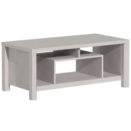 Τραπέζι Σαλονιού Tracy 049-000095 120x60x48,5cm White-Grey