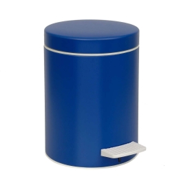 Κάδος Απορριμμάτων 5lt 05-096-203 Dark Blue Pam&Co Ανοξείδωτο Ατσάλι