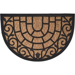 Πατάκι Εισόδου Μισοφέγγαρο 05.1401904 40x60cm Natural-Black 40Χ60