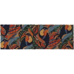 Πατάκι Εισόδου Με Λάστιχο Πουλιά 05.140481097 25x75cm Natural 25X75
