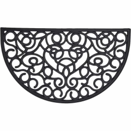 Πατάκι Εισόδου Μισοφέγγαρο 05.1440395 45x75cm Black 45X75