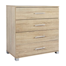 Συρταριερα Hm2204.02 Me 4 Συρταρια Sonama 83X40X83 cm Μελαμίνη