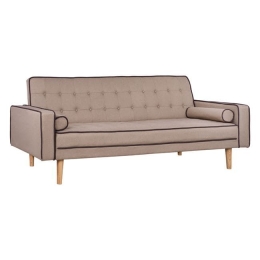 Καναπές Κρεβάτι Salvador HM3150.02 Beige 224X88X84Y εκ. Ύφασμα