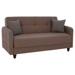 Καναπές Κρεβάτι Διθέσιος Sanna HM3246.01 140x82x86cm Beige Ύφασμα