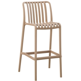 Σκαμπό Bar Convee HM6098.04 38,5x49,5x102cm Cappuccino