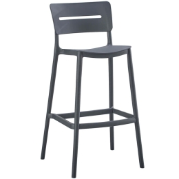 Σκαμπό Bar Snod2 HM6100.03 37,2x50x101,5cm Grey