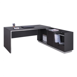 Γραφείο Επαγγελματικό Δεξιά Γωνία Rosewood HM2112R 200X170X76cm