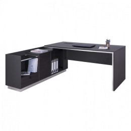 Γραφείο Αριστερή Γωνία HM2112L 200X170X76Υcm Rosewood