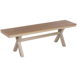 Παγκάκι Tawnee HM6038.04 150x36x45cm Champagne-Natural