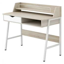 Γραφείο HM2129.01 104Χ48Χ89cm Sonama-White