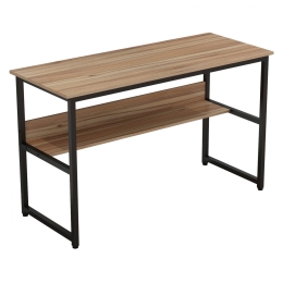 Γραφείο HM2131.02 120X50X75cm Walnut Black