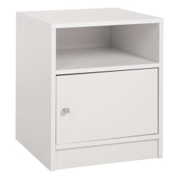 Κομοδίνο Malory HM2205.05 40x40x50cm White