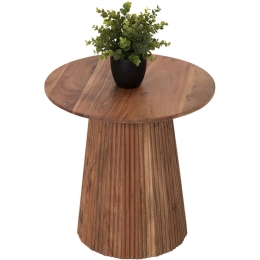 Τραπεζάκι Βοηθητικό Groot HM9698 Φ45x44cm Natural