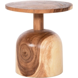 Τραπεζάκι Βοηθητικό Pumbe HM9892 Φ39,5x40cm Natural