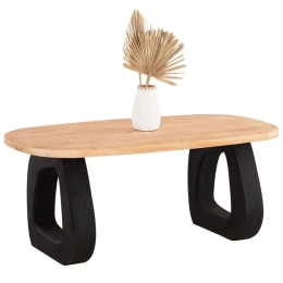 Τραπέζι Santorini HM18065 180x91x76cm Natural Polyresin,Ξύλο
