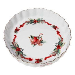 Φόρμα Τάρτας Πυρίμαχη Christmas Magic 06.240.84 31cm Multi Cryspo Trio