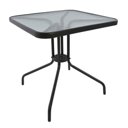 Τραπέζι Figo Μεταλλικό Γκρι Hm5036.01 70Χ70Χ72 cm