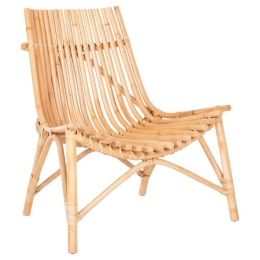 Καρέκλα Cellion HM9812.01 76x72x83cm Ράβδοι Natural