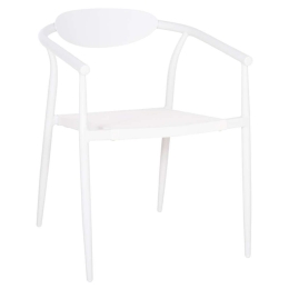 Πολυθρόνα Serly HM6052.01 56x61x74,5cm White