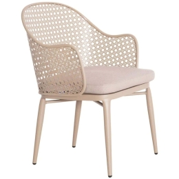 Πολυθρόνα Orego HM6268.03 58x55x83cm Cappuccino