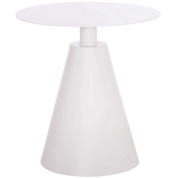 Τραπεζάκι Βοηθητικό Sera HM6270.02 Φ50x56cm White