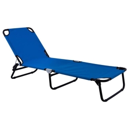 Ξαπλώστρα HM5278  Μπλε 186X59X27,5cm