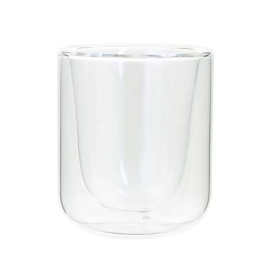 Κούπα Espresso Γυάλινη Με Διπλό Τοίχωμα 80ml 5,5x7,5cm Clear Γυαλί