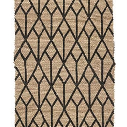 Χαλί Γιούτα 07.181002 Natural-Black 70X140cm