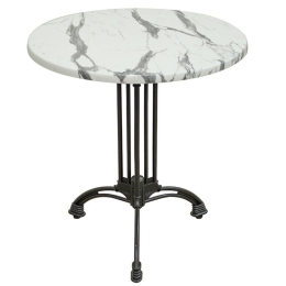Τραπέζι City Werzalit 3Νηχο 08.0167.2 70x73cm Marble Zita Plus