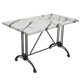Τραπέζι City Werzalit 08.0169.1 70x120x73cm Marble Zita Plus