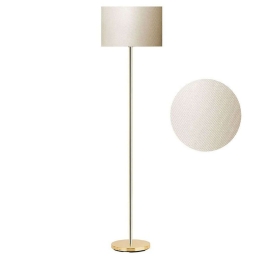 Φωτιστικό Δαπέδου PWL-0137 Φ30x150cm 1xE27 60W Gold-Cream