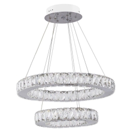 Φωτιστικό Οροφής PWL-1164 099-000138 LED 4000K Φ40x70cm Silver