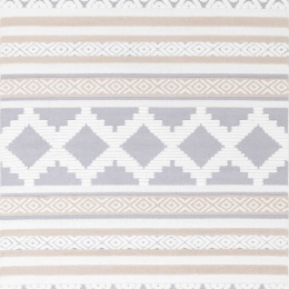 Χαλί Perla D060A1F Light Grey-Beige Ezzo 80X150cm