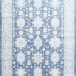 Χαλί Barocco D187AH9 Blue Ezzo 80X150cm